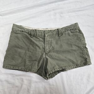 American Eagle Outfitters Olive Green Khaki Four Pocket Shorts
